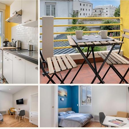Aristide#3 - Studio Lumineux Avec Sa Jolie Terrasse แซงต์-นาแซร์ ภายนอก รูปภาพ