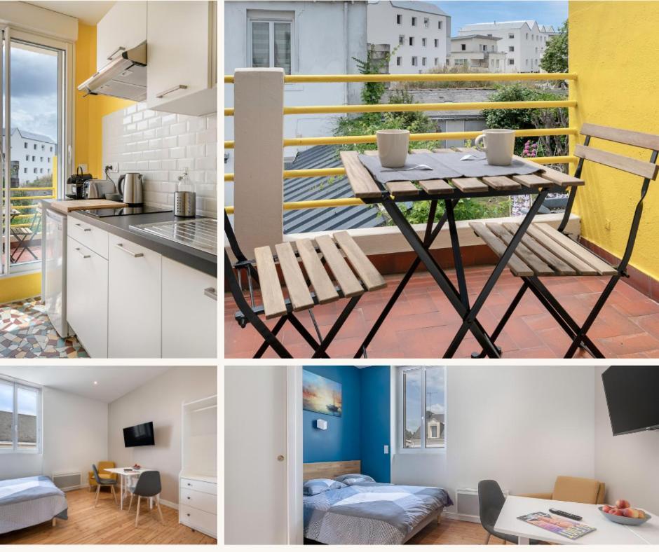 Aristide#3 - Studio Lumineux Avec Sa Jolie Terrasse แซงต์-นาแซร์ ภายนอก รูปภาพ